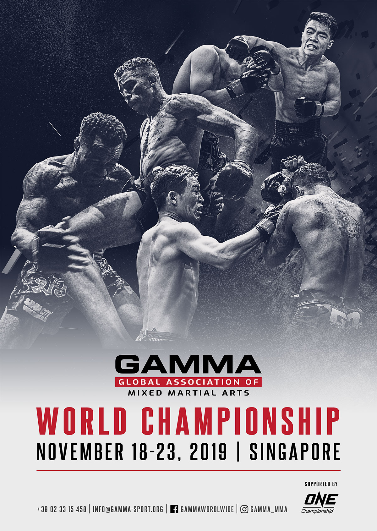 GAMMA E ONE CHAMPIONSHIP OSPITERANNO IL “GAMMA WORLD CHAMPIONSHIP”  DEL 18-23 NOVEMBRE A SINGAPORE