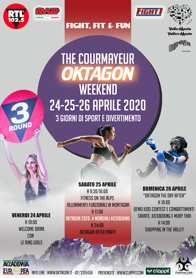 OKTAGON COURMAYEUR UN WEEKEND DI SPORT & FUN.