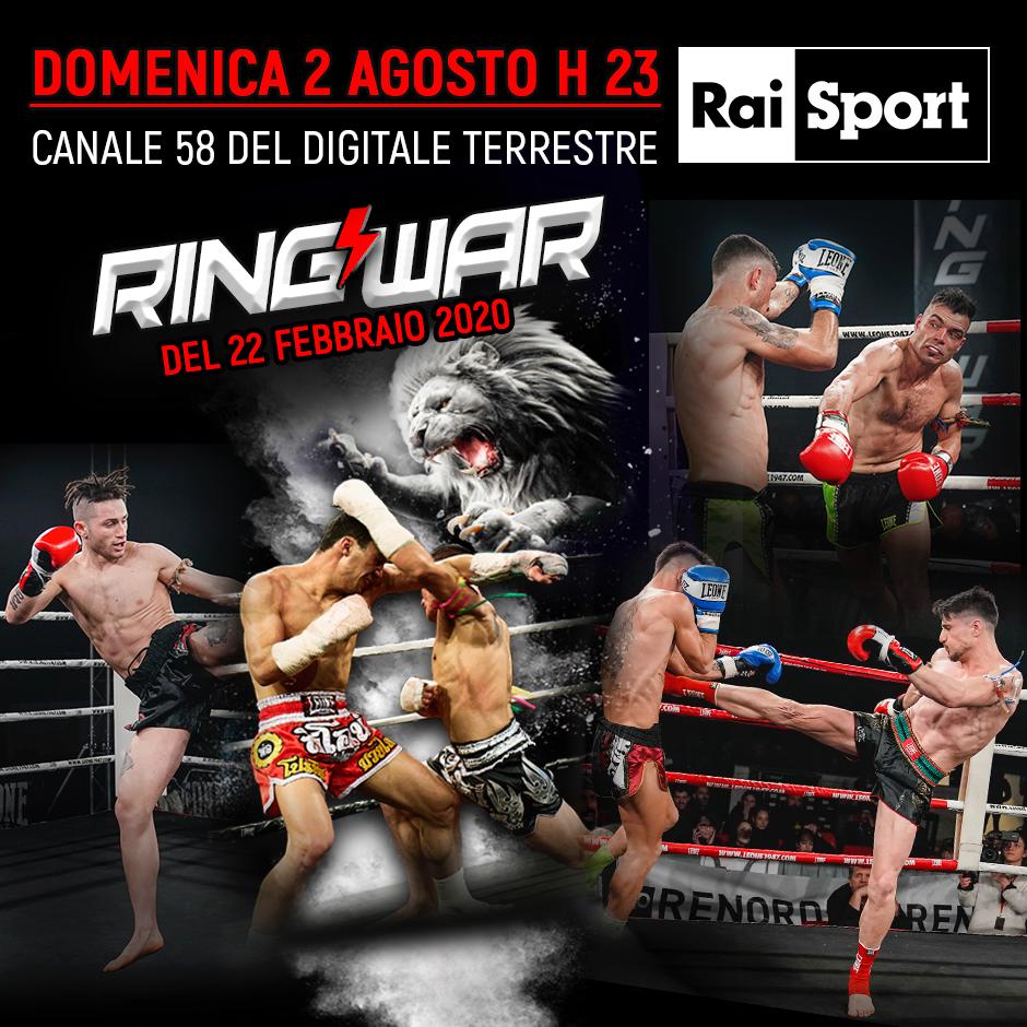 FIGHT1 IN TV: E’ TEMPO DI RING WAR!﻿