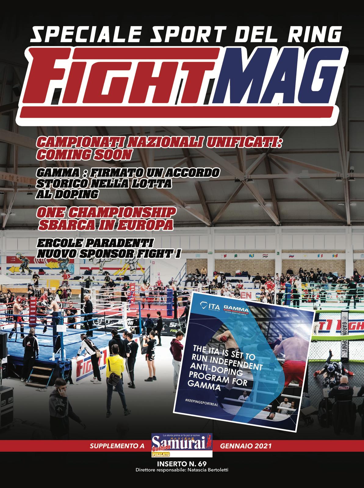 FIGHTMAG-SAMURAI IN EDICOLA ORA!