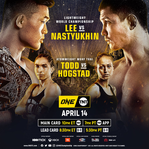 ONE CHAMPIONSHIP RITORNA SUL RING CON ONE ON TNT II.