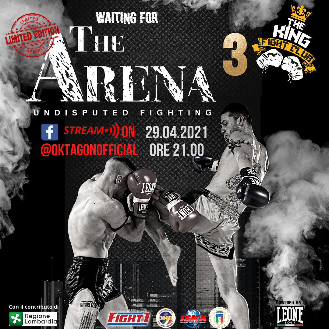 WAITING FOR THE ARENA: LA RINASCITA DEL FIGHTING ITALIANO GIOVEDI’ H 21:00 IN STREAMING SU OKTAGON.