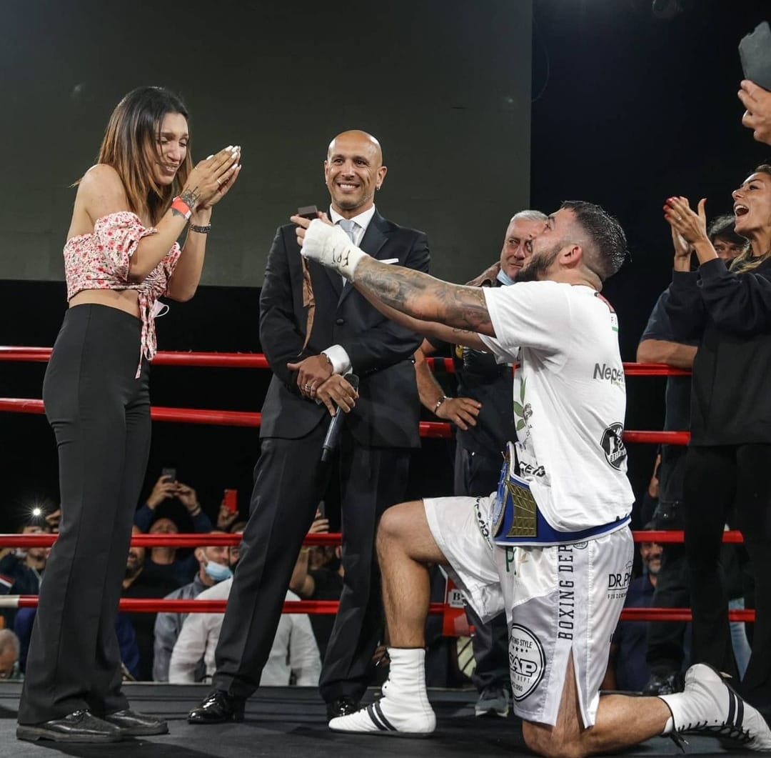 MATTIA FARAONI CAMPIONE ITALIANO: EMOZIONI A BORDO RING
