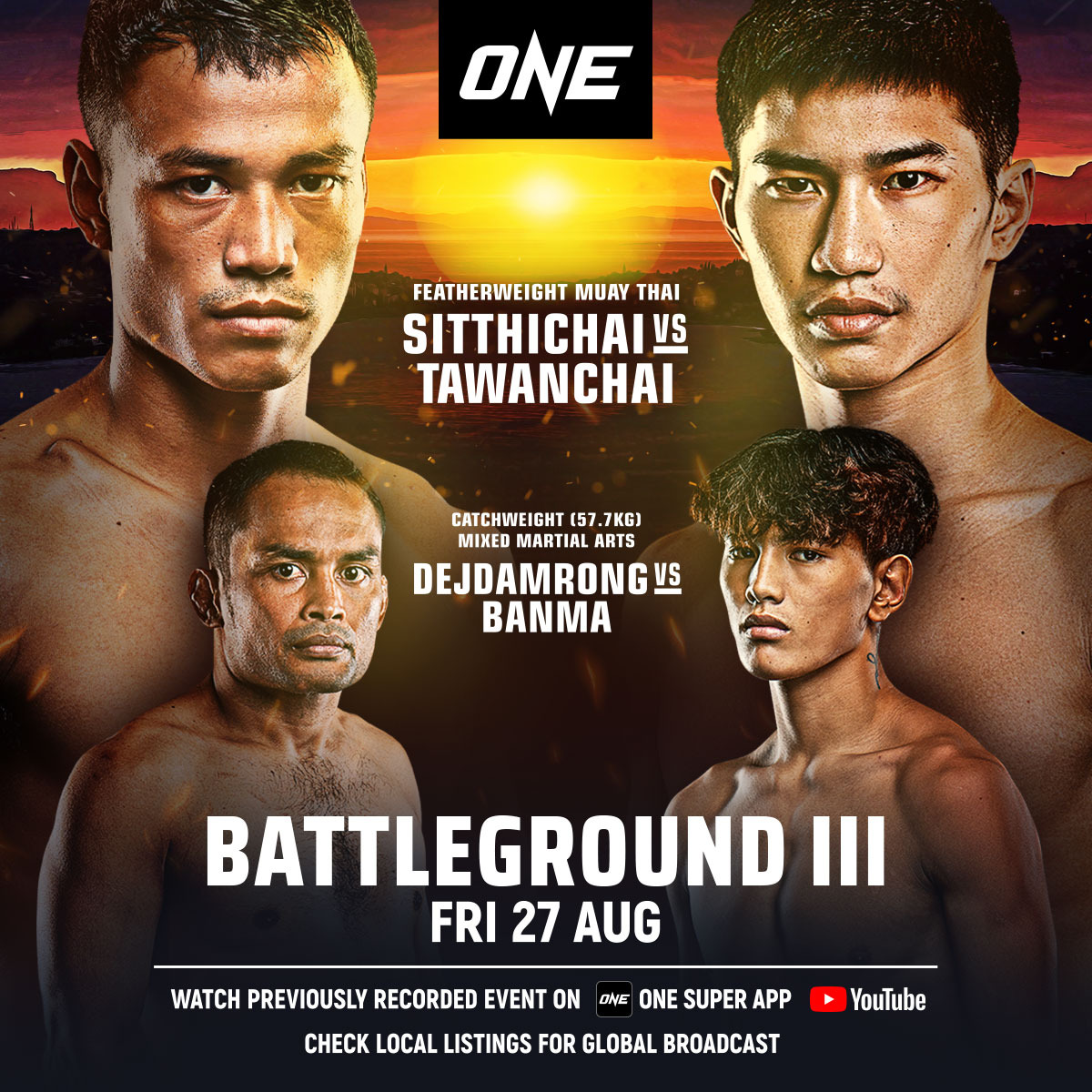 ONE CHAMPIONSHIP: RITORNA LA GRANDE MUAY THAI!