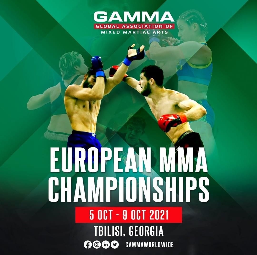 LA GEORGIA OSPITERA’ I PROSSIMI GAMMA EUROPEAN MMA CHAMPIONSHIPS!
