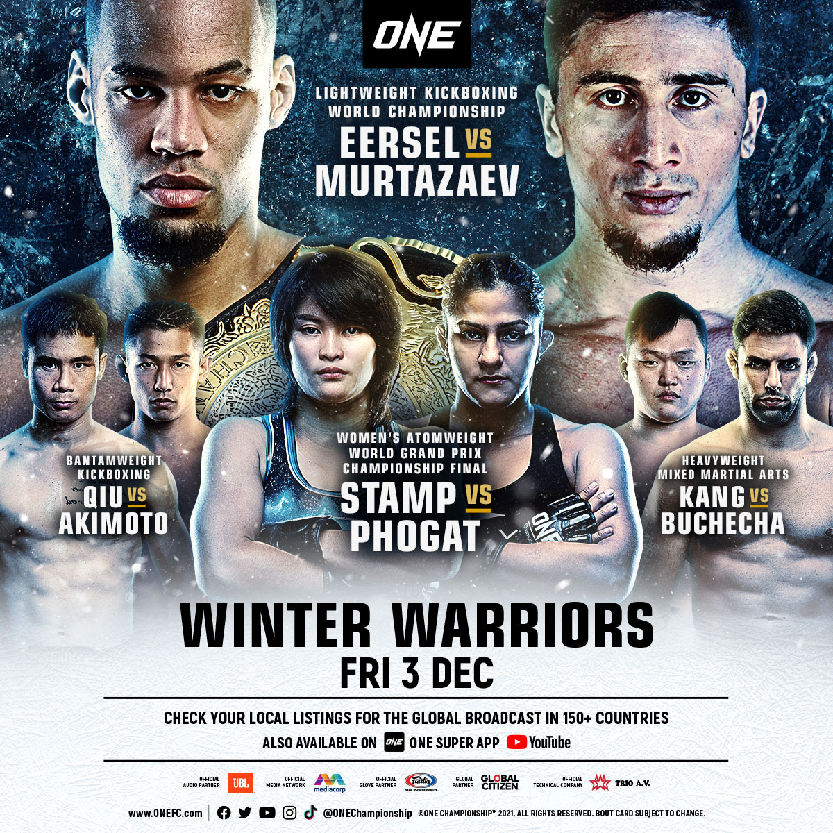 ONE WINTER WARRIORS: 3 MOTIVI PER NON PERDERE LA DIRETTA DI OGGI!