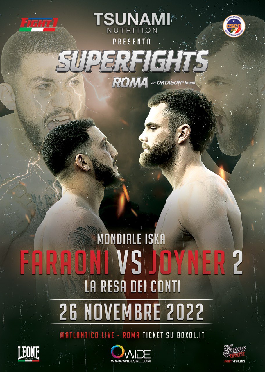 SUPERFIGHTS ROMA: SOLD OUT TRIBUNE E PRIME FILE!