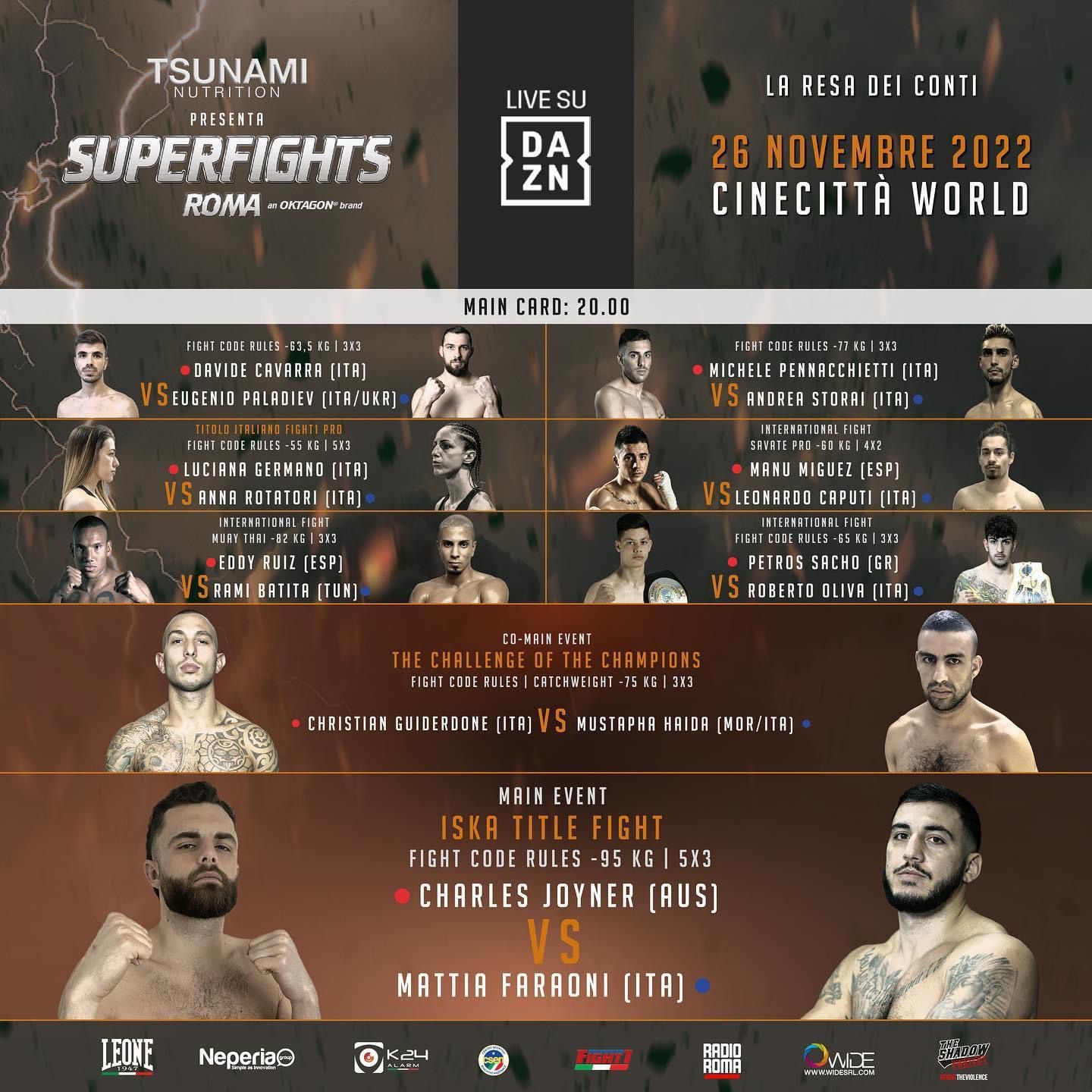 <strong>Superfights Roma:</strong>