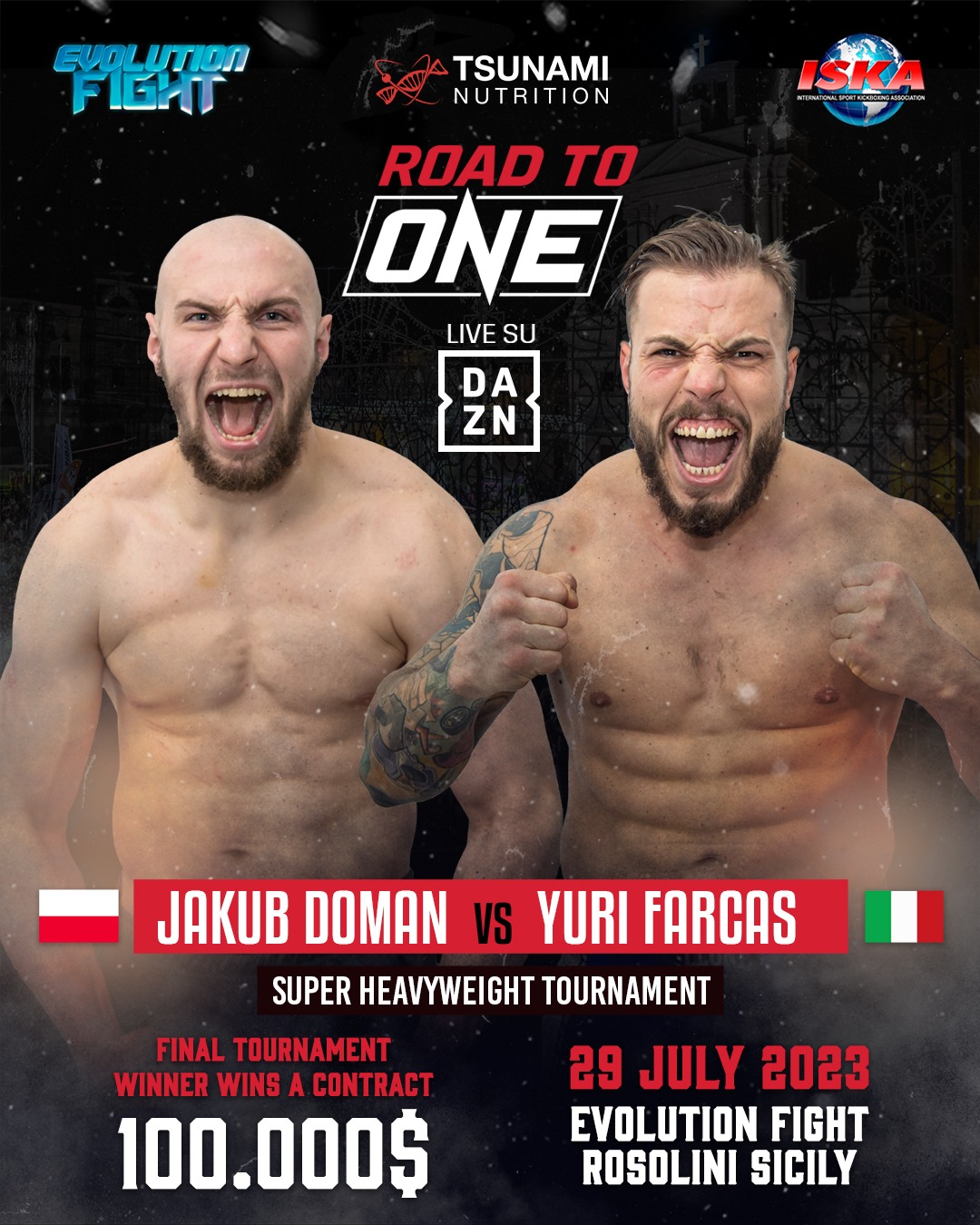 ONE CHAMPIONSHIP ITALY (MAY-JULY) 2023