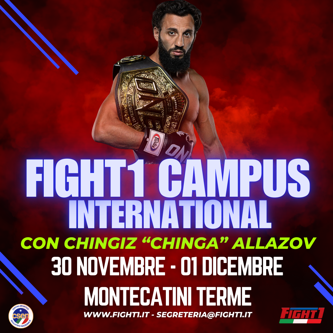 CHINGIS ALLAZOV SI CONFESSA                           A breve al Fight1 Campus
