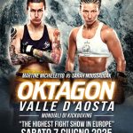Oktagon Valle d’Aosta: super sfida mondiale Michieletto-Moussaddak