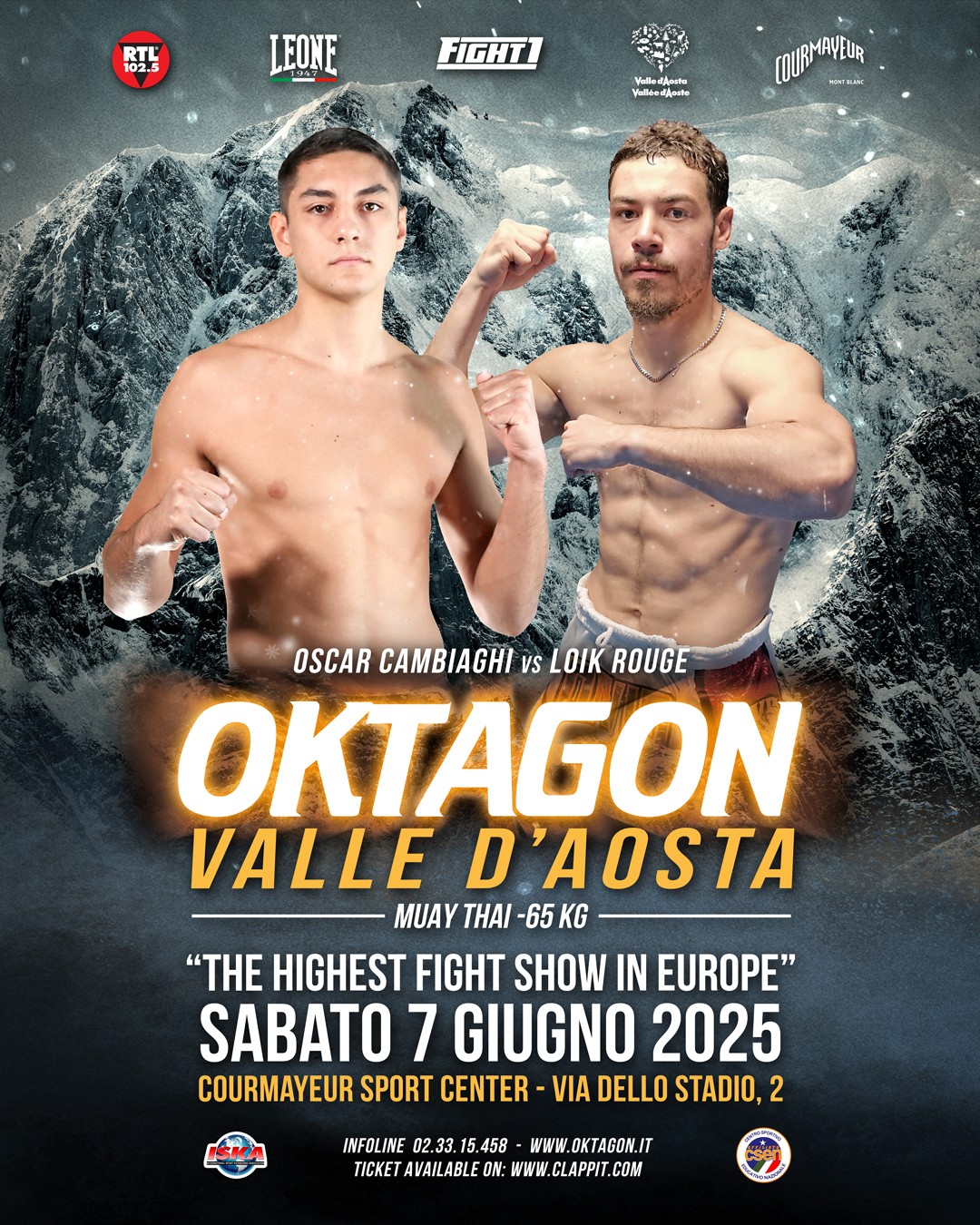 OKTAGON VALLE D’AOSTA: LOIK vs CAMBIAGHI